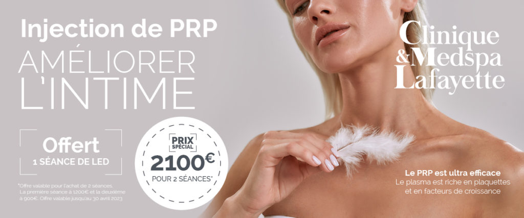 Injection de PRP pour améliorer l'orgasme féminin