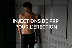 PRP pour rajeunir l'érection