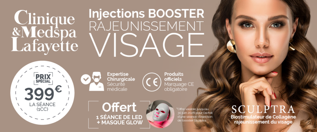 injection booster de collagène SCULPTRA à Toulouse